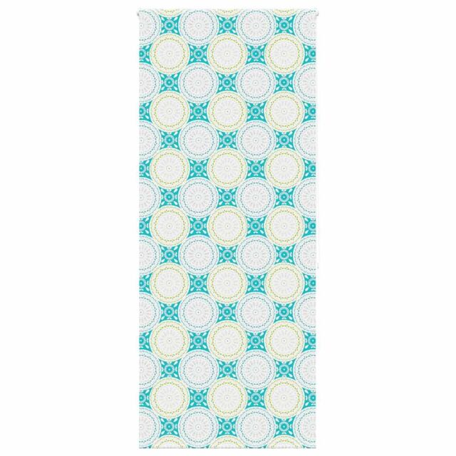Berkfield Home Shower Roller Blind 100x240 cm Fabric Width 96 cm in Blue - image 1