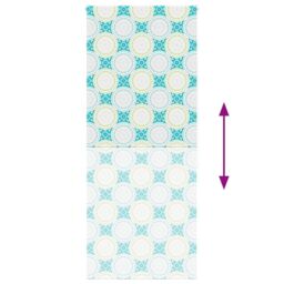 Berkfield Home Shower Roller Blind 100x240 cm Fabric Width 96 cm in Blue - thumbnail 5