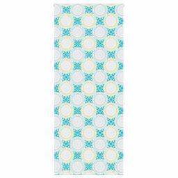 Berkfield Home Shower Roller Blind 100x240 cm Fabric Width 96 cm in Blue - thumbnail 1