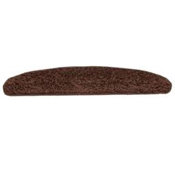 Berkfield Home Stair Mats 10 pcs 65x21x4 cm Brown - Size: Medium - thumbnail 5