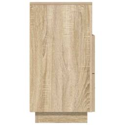 Berkfield Home Bedside Cabinet with 2 Drawers Sonoma Oak 36x36x68 cm in Brown - Size: 36 x 36 x 68 cm - thumbnail 6