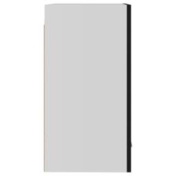 Berkfield Home Hanging Cabinet Black 39.5x31x60 cm Engineered Wood - thumbnail 8
