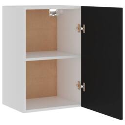 Berkfield Home Hanging Cabinet Black 39.5x31x60 cm Engineered Wood - thumbnail 6