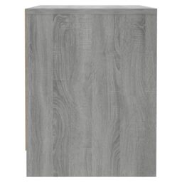 Berkfield Home Bedside Cabinet Grey Sonoma 45x34x44.5 cm Engineered Wood - thumbnail 6