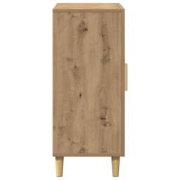 Berkfield Home Sideboard Artisan Oak 90x34x80 cm Engineered Wood in Brown - Size: 90 x 34 x 80 cm - thumbnail 6