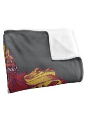 Warner Brothers Harry Potter Gryffindor Rough Crest Blanket 152 x 127 cm in White - thumbnail 3