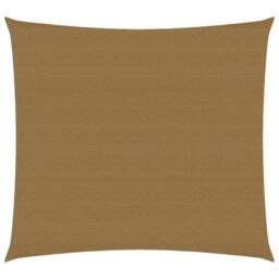 Berkfield Home Sunshade Sail 160 g/m¬≤ Taupe 5x5 m HDPE - thumbnail 2