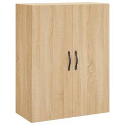 Berkfield Home Highboard Sonoma Oak 69.5x34x180 cm Engineered Wood in Light Tan - thumbnail 5