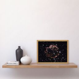 Artery8 Hubble Space Telescope Image Supernova Remnant Cassiopeia March 2004 Composite Structure Star Fragments Youngest Stellar Explosion Milky Way - thumbnail 2