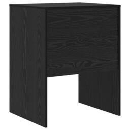 Berkfield Home Writing Desk Black oak Engineered wood 60 x 50 x 76 cm - thumbnail 7