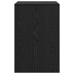 Berkfield Home Writing Desk Black oak Engineered wood 60 x 50 x 76 cm - thumbnail 6