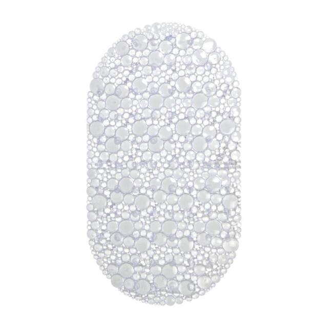 Showerdrape Hyrdro Anti Slip Clear PVC Bath Mat 68cm x 38cm - Size: 68 cm x 38 cm - image 1