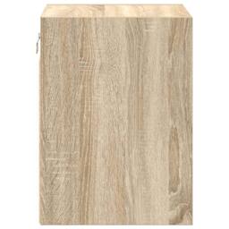Berkfield Home Garage Wall Cabinets 2 pcs Sonoma Oak Engineered Wood in Brown - thumbnail 7