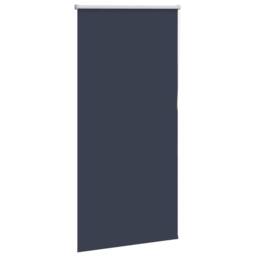 Berkfield Home Roller Blind Blackout Marine 70x130 cm Fabric Width 65.7 cm Polyester in Blue - thumbnail 3