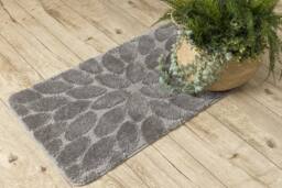 RugsX Dywaniki Łazienkowe Rug in Grey - Size: 50 cm x 80 cm - thumbnail 5