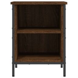 Berkfield Home Shoe Cabinet Brown Oak 38x35x50 cm Engineered Wood - Size: 38 x 35 x 50 cm - thumbnail 4