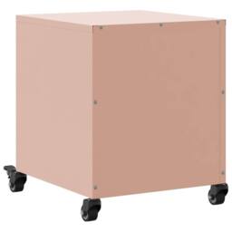 Berkfield Home Bedside Cabinets 2 pcs Pink 36x39x43.5 cm Steel - thumbnail 8