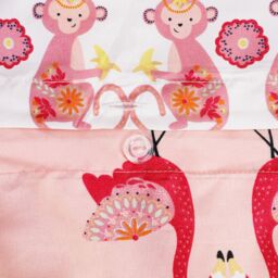 Smart Living Luxury Super Soft Reversible Fashion Flamingo Duvet Set & Pillowcases in Pink - Size: Single - thumbnail 8