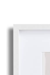 nielsen 6 piece Ongar Wooden Picture Frame Set 30x30cm in White - Size: 30x30 cm - thumbnail 4