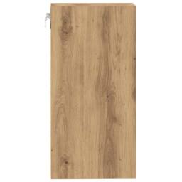 Berkfield Home Hanging Cabinet Artisan Oak 30x29.5x60 cm Engineered Wood in Brown - thumbnail 5