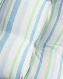 Dibor Set of 4 Traditional Blue Striped Indoor Outdoor Chair Seat Pads L40cm x W40cm - Size: 40 cm x 40 cm - thumbnail 4