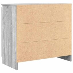 Berkfield Home Sideboard with Drawer Grey Sonoma 71x35x65 cm Engineered Wood - Size: 71 x 35 x 65 cm - thumbnail 8