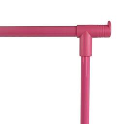 FORGEVIO Single Garment Rack Pink Clothes Portable - Size: 500mm - thumbnail 3