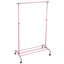 FORGEVIO Single Garment Rack Pink Clothes Portable - Size: 500mm - thumbnail 5