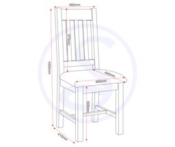 Seconique Windsor Slatted Chair (Box of 2) in Light Grey - thumbnail 7