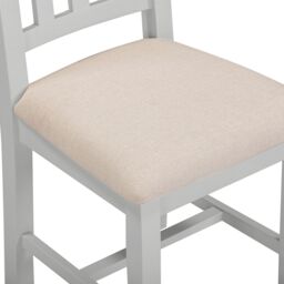 Seconique Windsor Slatted Chair (Box of 2) in Light Grey - thumbnail 6