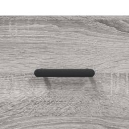 Berkfield Home Highboard Grey Sonoma 34.5x34x180 cm Engineered Wood - thumbnail 9