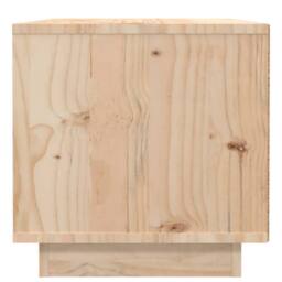 Berkfield Home Bedside Cabinet 40x34x35 cm Solid Wood Pine in Brown - Size: 40 x 34 x 35 cm - thumbnail 6