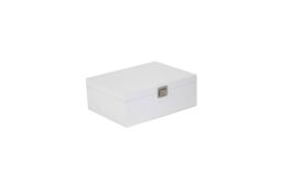 Red Hamper 30cm White Wooden Storage Box - thumbnail 2