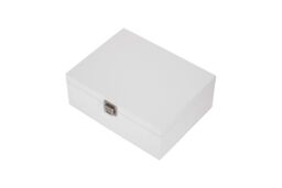 Red Hamper 30cm White Wooden Storage Box - thumbnail 4