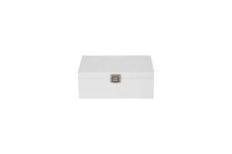 Red Hamper 30cm White Wooden Storage Box - thumbnail 3