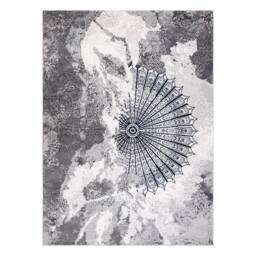 RugsX Allure Rug in Grey - Size: 160 cm x 220 cm - thumbnail 2