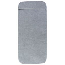 Berkfield Home Beach Towels 6 pcs Grey 60x135 cm Fabric 400 GSM - thumbnail 4