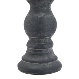 Love Lace Amalfi Small Grey Column Candle Holder - thumbnail 3