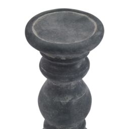 Love Lace Amalfi Small Grey Column Candle Holder - thumbnail 2