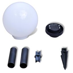 Berkfield Home Outdoor Pathway Lamps 3 pcs LED 20 cm with Ground Spike in White - thumbnail 5