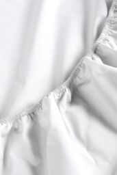 CHRISTY Pure Cotton Percale Fitted Sheets in White - Size: Super King Fitted - thumbnail 1