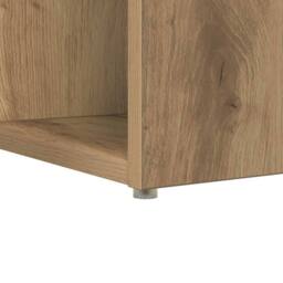 Berkfield Home Modern Writing Desk Artisan Oak Particle board Medium Writing Desk in Brown - thumbnail 9