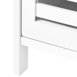Wyld and Coco Toilet Paper Cabinet White Bamboo W18 x D17 x H72cm - thumbnail 7