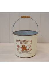KDMD Small Gingerbread Bakery Bucket in Cream - thumbnail 1