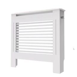 Rafaelo Mobilia Modern Radiator Cover With Shelf Hallway Furniture in White - thumbnail 5