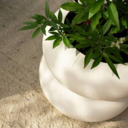 Charles Bentley Elho Amber Roll Low 43 - White - Indoor & Outdoor