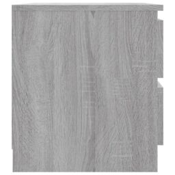Berkfield Home Bed Cabinet Grey Sonoma 50x39x43.5 cm Engineered Wood - thumbnail 4