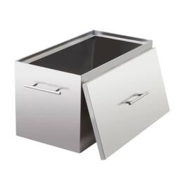 VOGREX Stainless Steel Canning Pot with 2 Canning Racks Drain Valve in Silver - Size: Large