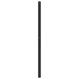 Berkfield Home Metal Headboard Black 160 cm - thumbnail 5