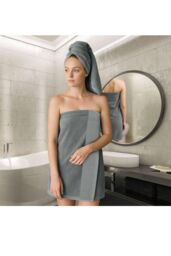 Ezysleep Luxe Collection 4 Piece Egyptian Bathsheet Set in Silver - Size: Bath Sheet - thumbnail 5